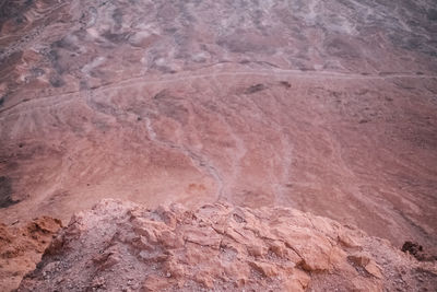 Full frame shot of rock formations