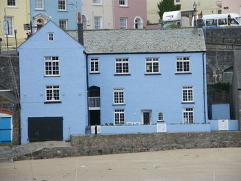 Residential buildings in city