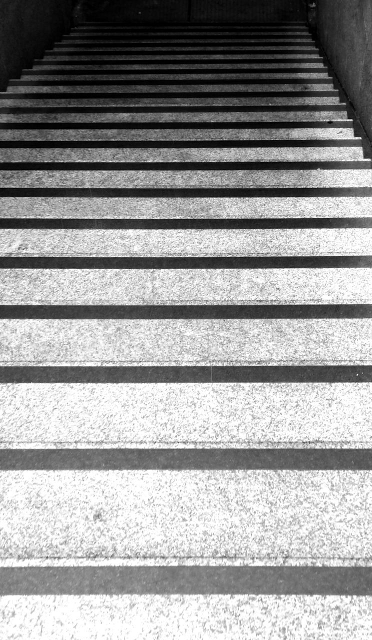 pattern, full frame, textured, steps, backgrounds, steps and staircases, the way forward, staircase, railing, high angle view, diminishing perspective, indoors, close-up, day, no people, repetition, shadow, wall - building feature, sunlight