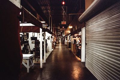 Illuminated corridor