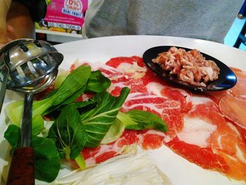 Close-up of food on plate