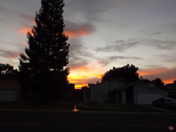 Road at sunset