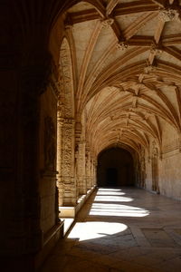 Interior of old building