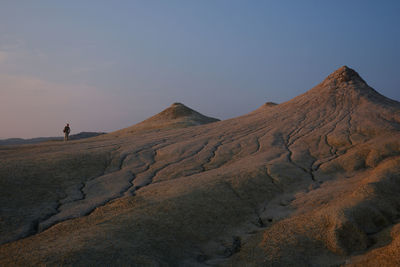 Scenic view of mountain against sky