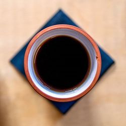 Close-up of coffee cup