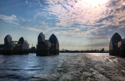 River with eiffel tower in background