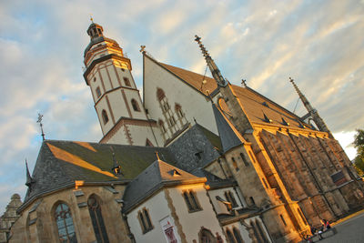 Low angle view of cathedral against sky