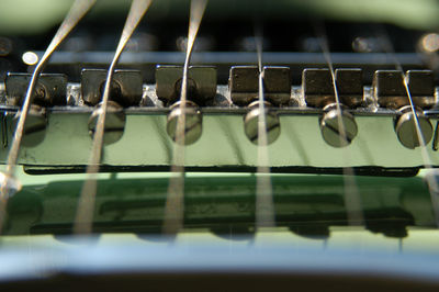 Close-up of guitar