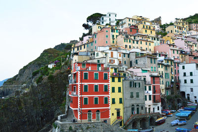 View of buildings in city