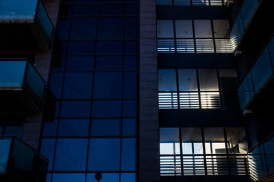 Low angle view of modern building