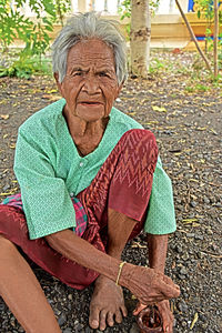 Portrait of man sitting on seat