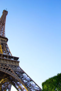 Low angle view of historical building against blue sky