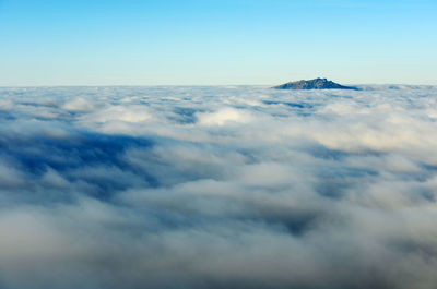 Scenic view of clouds in sky