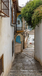 Street amidst buildings