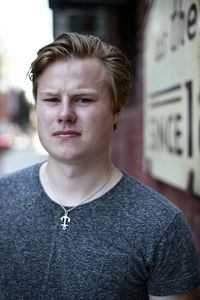 Portrait of young woman