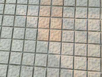 Full frame shot of tiled floor