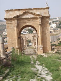 View of historical building