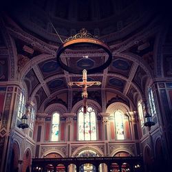 Low angle view of arched structure