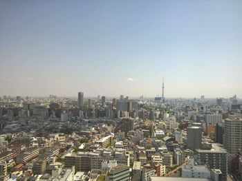 Aerial view of a city