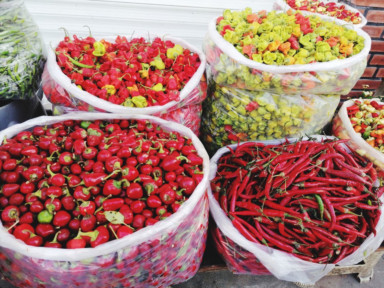 FRUITS IN MARKET FOR SALE