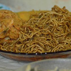 Close-up of served food