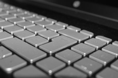 Close-up of computer keyboard