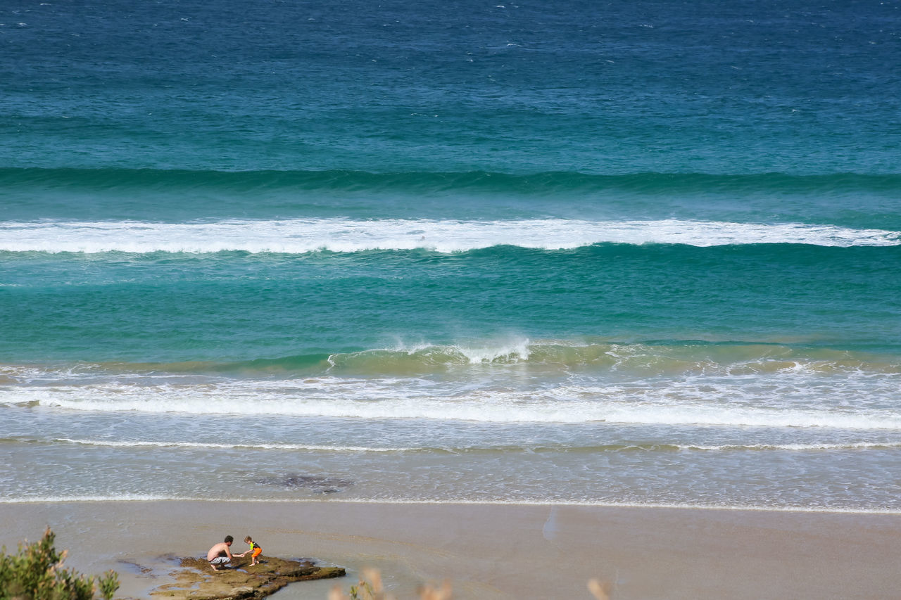 SCENIC VIEW OF SEA WAVES