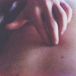 Close-up of cropped object