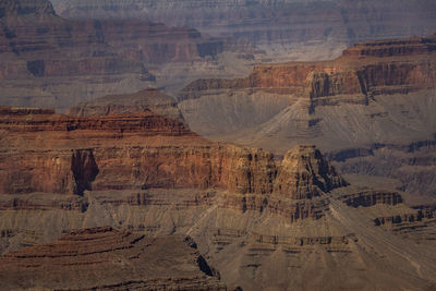 View of rock formations