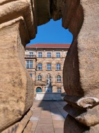 View of historic building against sky