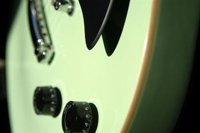 Close-up of guitar