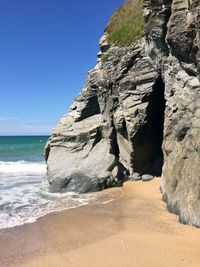 Scenic view of beach