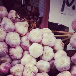 Full frame shot of market stall