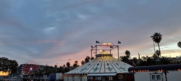 Low angle view of buildings against sky