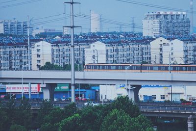 Cityscape against sky