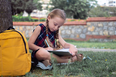 Young woman using mobile phone