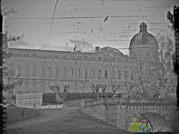 View of historic building against sky