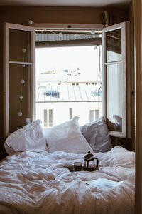 View of bed in bedroom