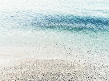 Full frame shot of sea shore