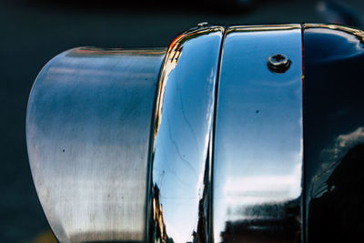 Close-up of headlight