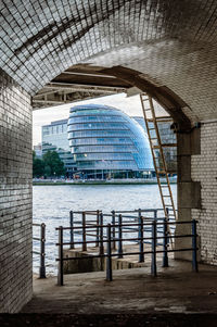 Buildings at waterfront