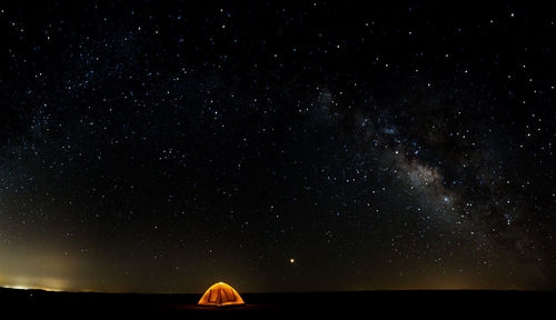 Star field at night