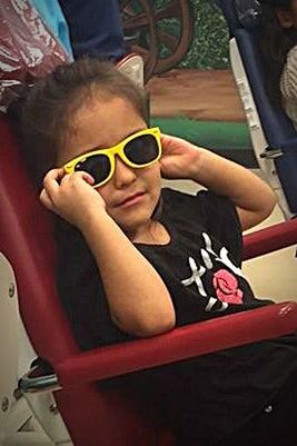 Granddaughter salon sunglasses