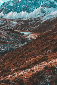 Aerial view of landscape