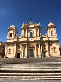 Low angle view of church