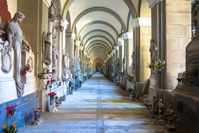 Corridor of building