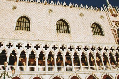 Low angle view of historical building