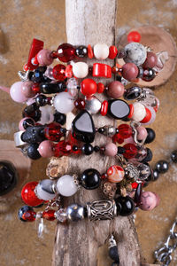 Close-up of christmas decorations