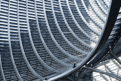 Low angle view of spiral staircase
