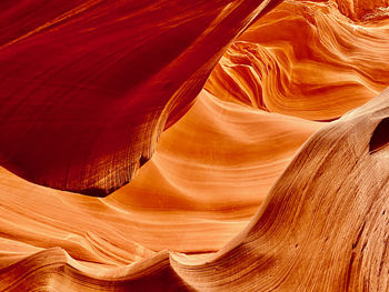 Full frame shot of rock formation